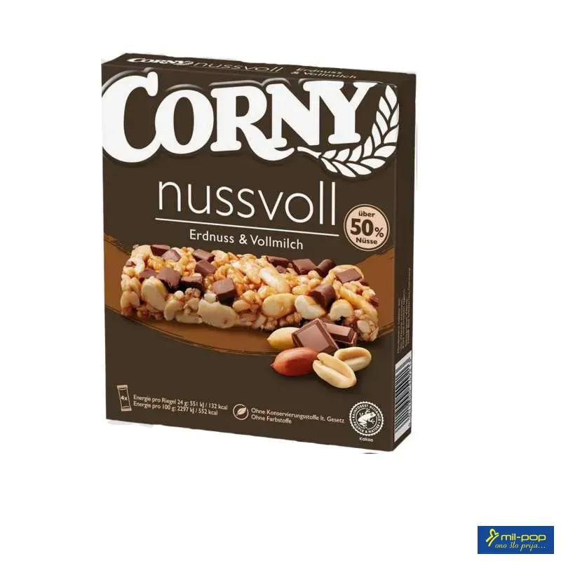 CORNY NUSSVOLL KIKIRIKI I  ČOKOLADA 96G 