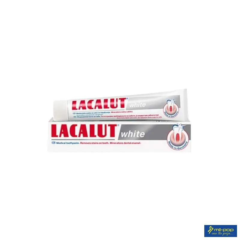 LACALUT PASTA ZA ZUBE WHITE 75ML 