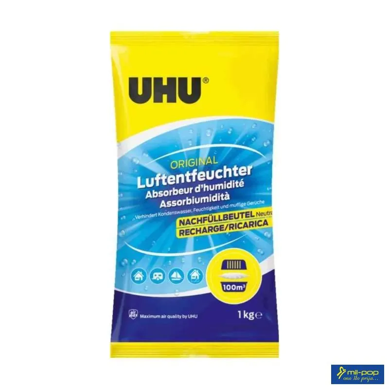 UHU - DOPUNA ZA APSORBER VLAGE VREĆICA NEUTRAL 1KG 