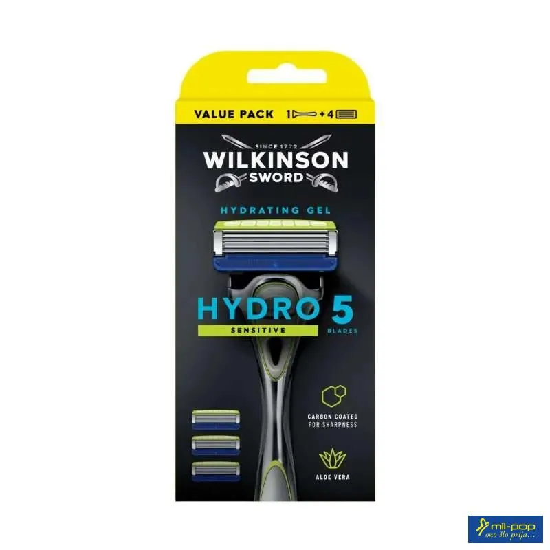 WILKINSON HYDRO SILK 5 BLADES 3'S