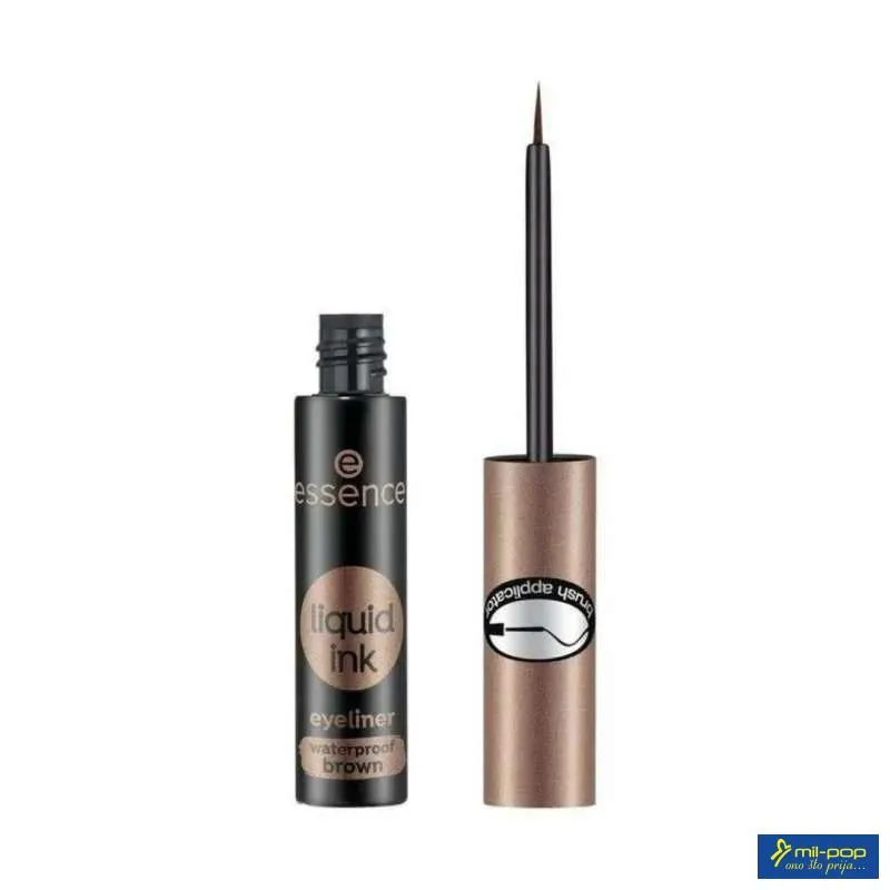 ESSENCE EYELINER LIQUID INK WATERPROOF BROWN 02
