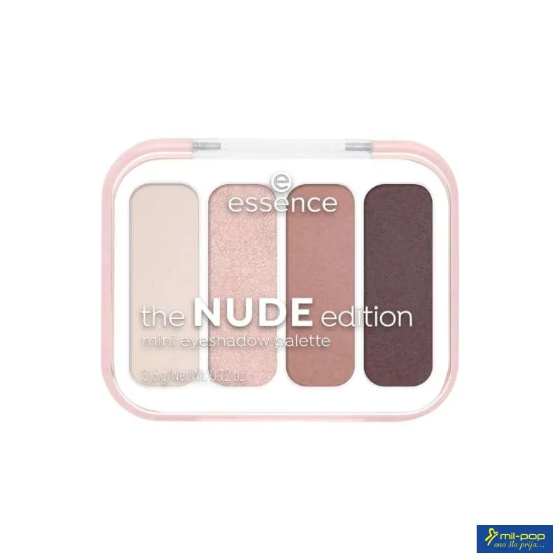 ESSENCE THE NUDE EDITION MINI EYESHADOW PALETTE 