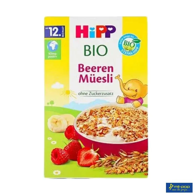 BIO MUSLI ZA DJECU SA BANANOM I ŠUMSKIM VOĆEM 
