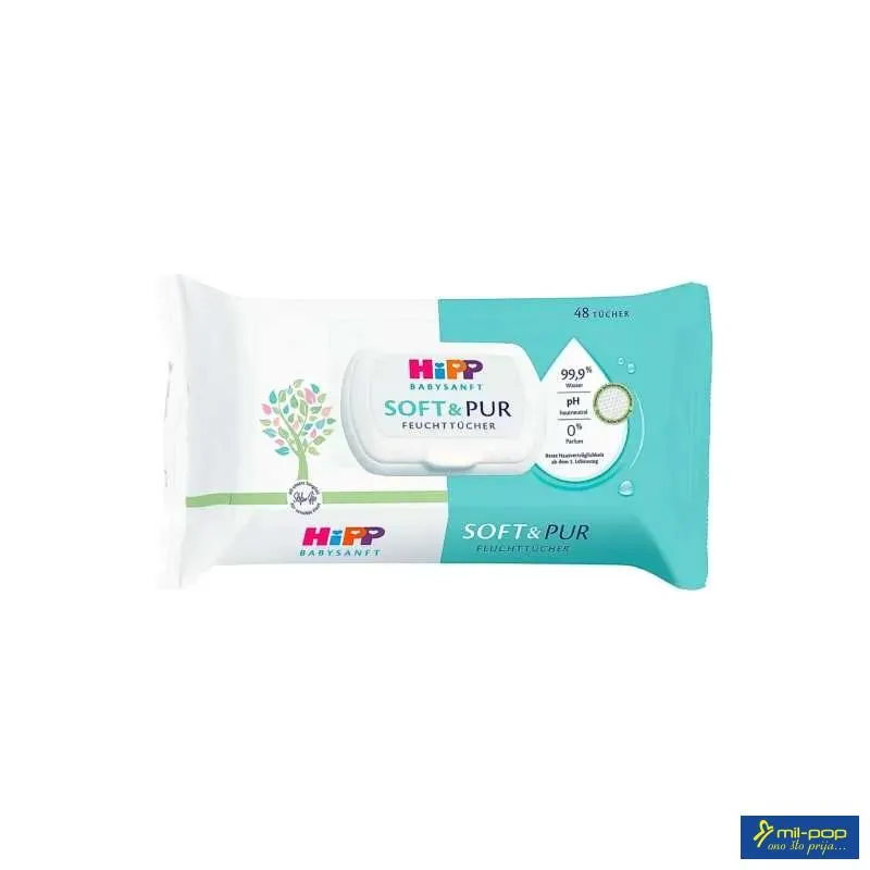 HIPP VLAŽNE MARAMICE SOFT 48KOM 