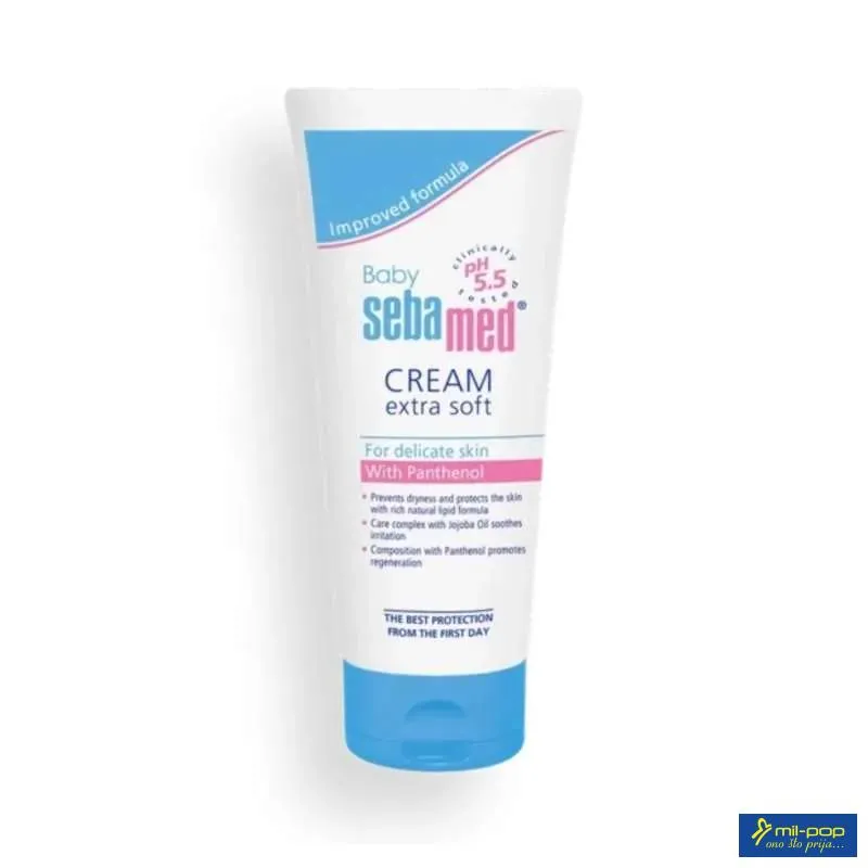 SEBAMED BABY KREMA EKSTRA MEKA 200ML OLD 