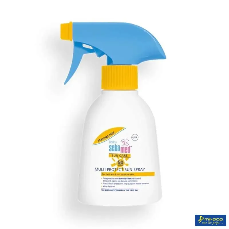 SEBAMED SUN BABY SPREJ SPF 50 BEZ PARFEMA 