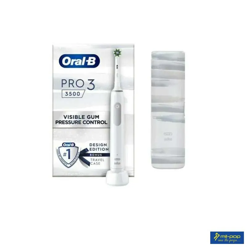 ORAL B ELEKTRIČNA ČETKICA PRO 3 3500 WHITE 