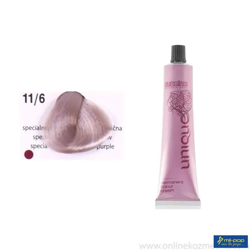 FARBA ZA KOSU PROFESSIONAL UNIQUE 11/6 SPECIAL BLOND 100ML