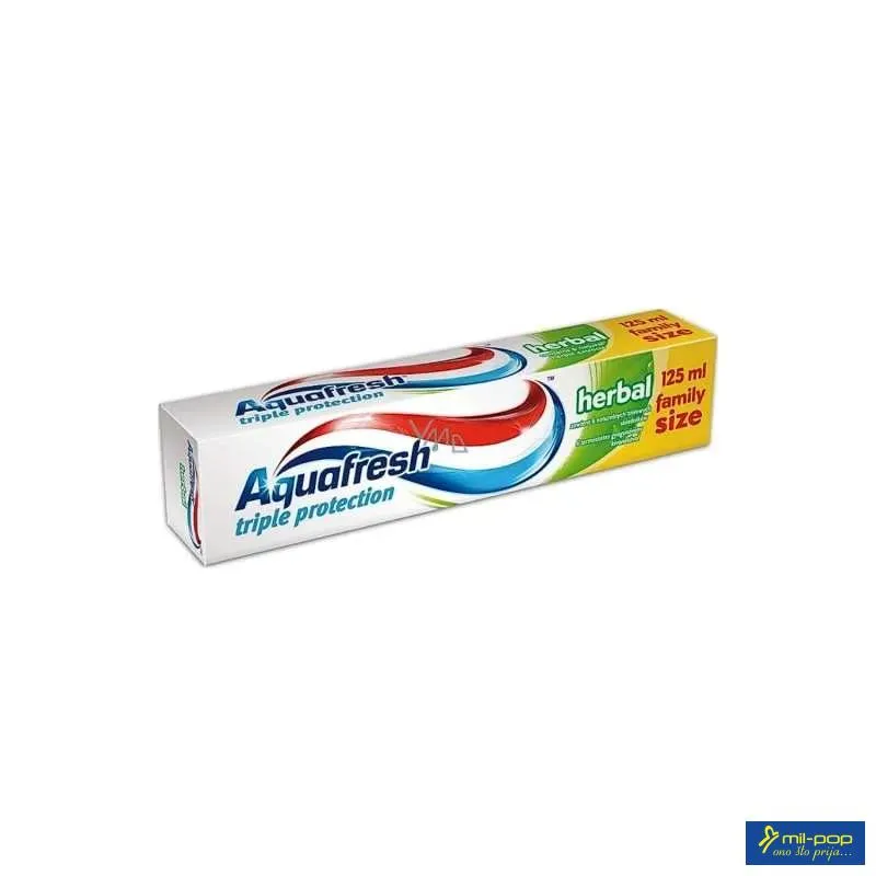 AQUAFRESH TRIPLE PROTECTION HERBAL PASTA ZA ZUBE 125ML 