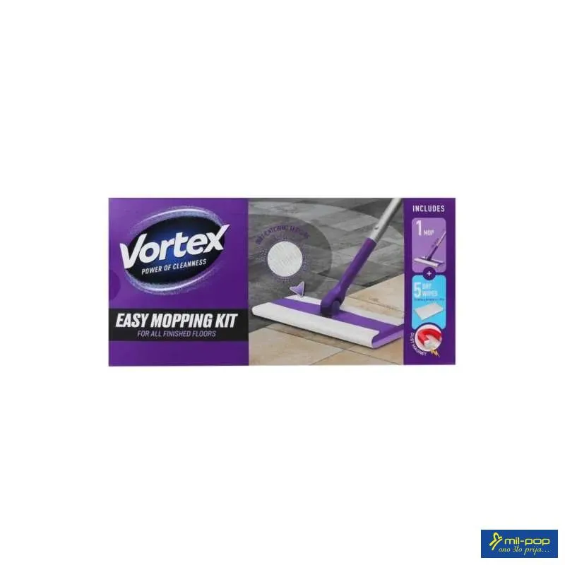 VORTEX MOP ZA CISCENJE + 5 SUVIH MARAMICA 