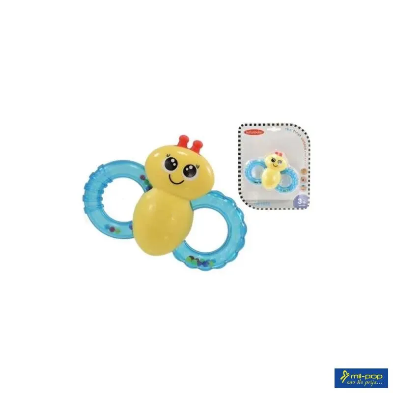 INFUNBEBE IGRAČKA ZA BEBE ZVEČKA PČELICA 3M+ 