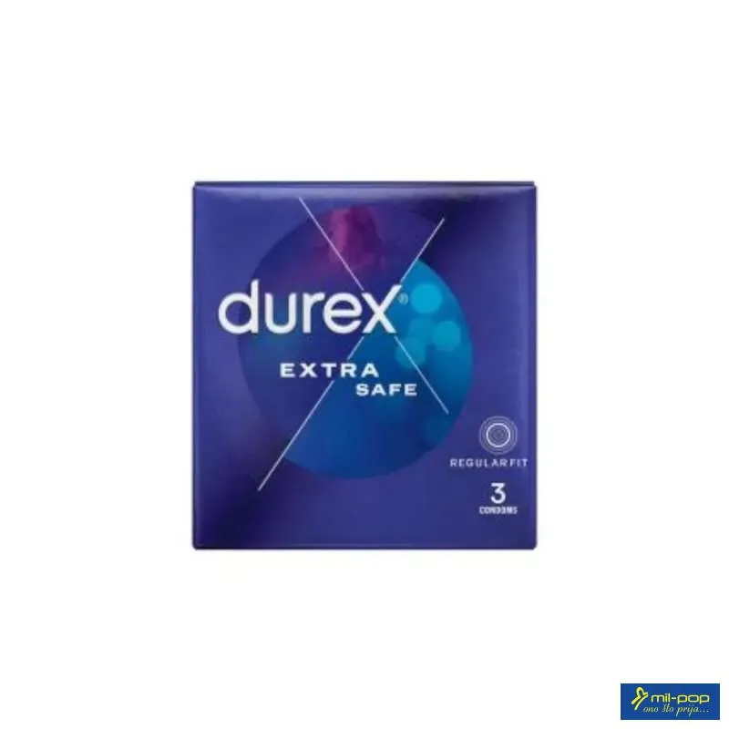 DUREX PREZERVATIV EXTRA SAFE NEW 