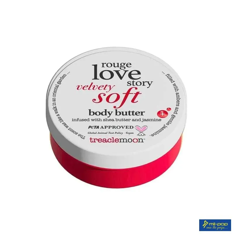 TREACLEMOON BODY BUTTER 200ML - ROUGE LOVE STORY 