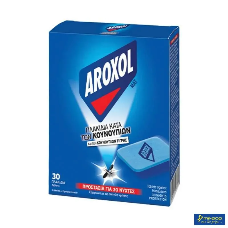 AROXOL MAT 30 TABLETS - TABLETE PROTIV KOMARCE