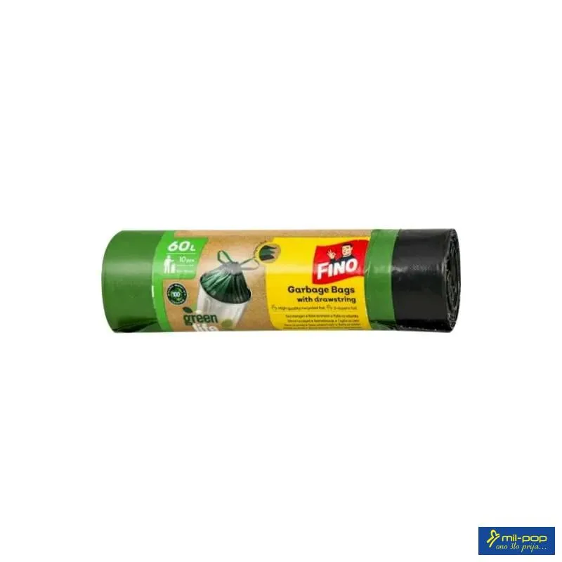 FINO KESE ZA SMEĆE GREEN LIFE RECIKLIRANE 60L 10K 