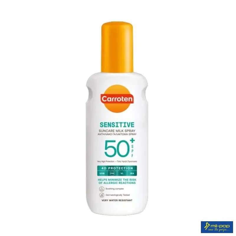 CARROTEN MLIJEKO SPREJ SENZITIV SPF50+ 200ML 