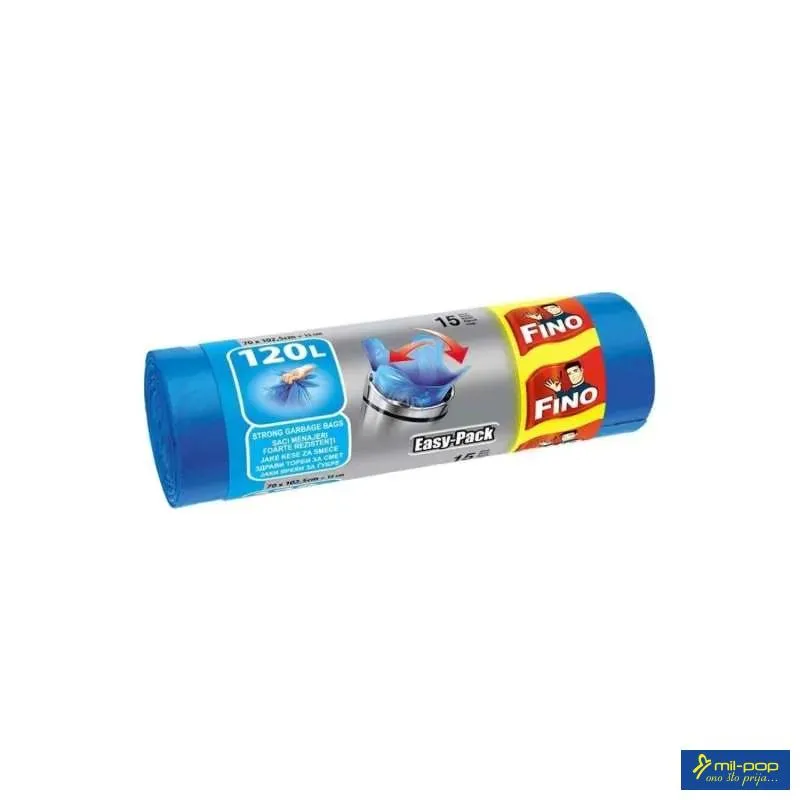 FINO KESE ZA SMEĆE 120L 15KOM 
