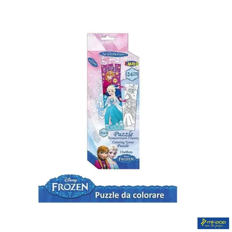 IGRAČKA SLAGALICE NA BOJANJE FROZEN 788