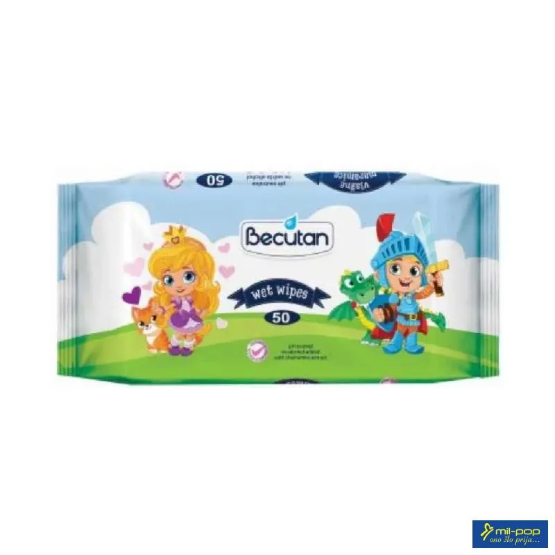 BECUTAN VLAZNE MARAMICE CHAMOMILE 50/1 