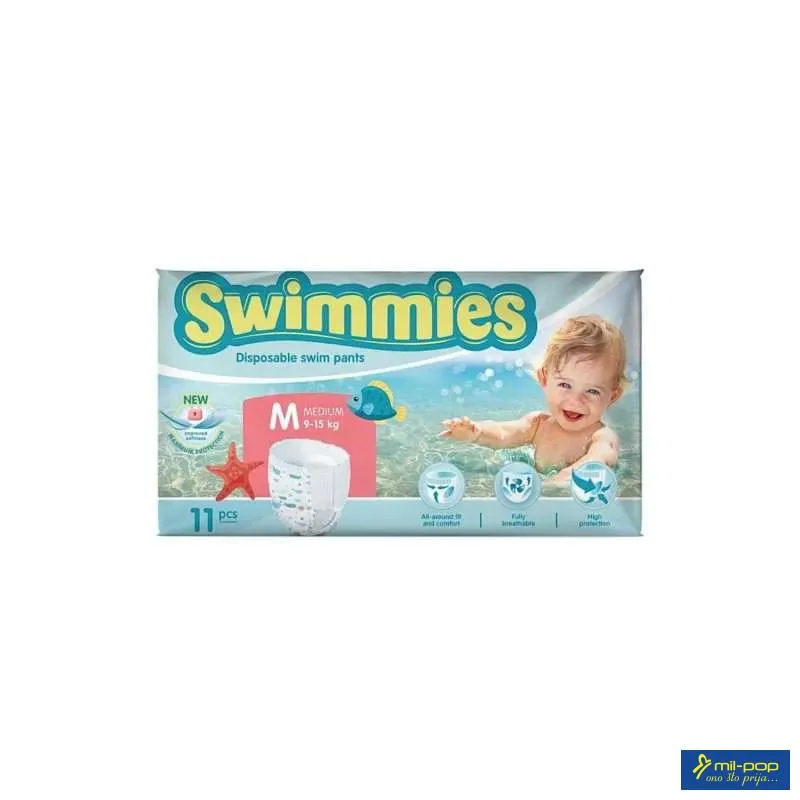PELENE SWIMMIES ZA KUPANJE MEDIUM 9-15KG 