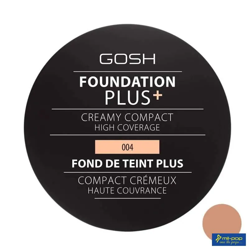 GOSH KOMPAKTNI PUDER FOUNDATION PLUS 008 GOLDEN 