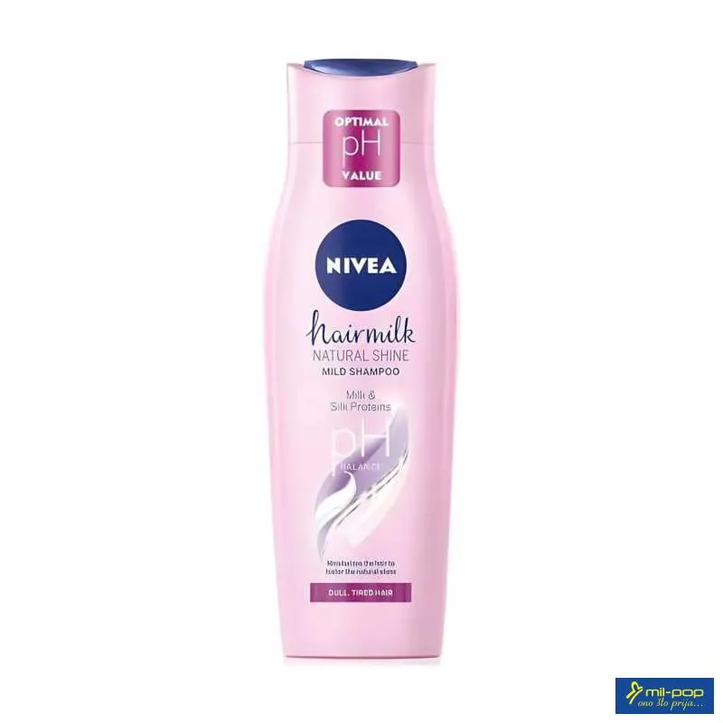 NIVEA HAIRMILK NATURAL SHINE ŠAMPON ZA KOSU 
