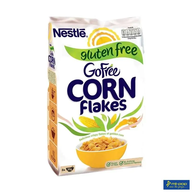 NESTLE GOFREE CORN FLAKES 250G 
