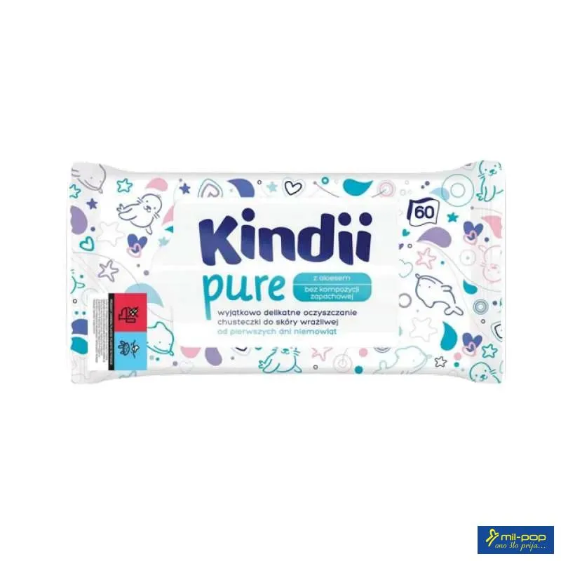 HARPER VLAŽNE MARAMICE 60/1 PURE KINDII 