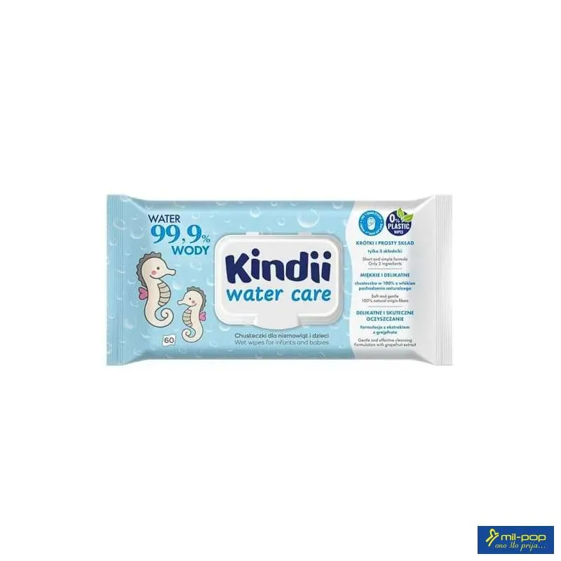 KINDII WATER CARE VLAŽNE MARAMICE ZA BEBE 60/1 