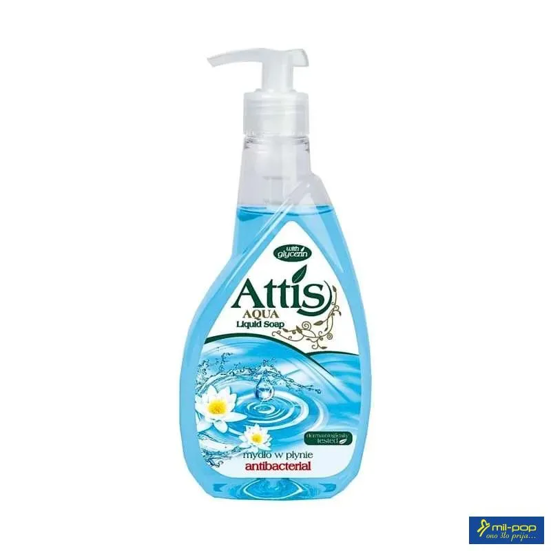 ATTIS TEČNI SAPUN AQUA ANTIBACTERIAL 500ML 
