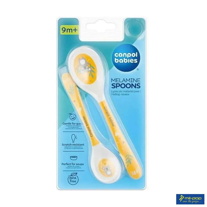 SET KAŠIKA ZA BEBE 2/1 - EXOTIC ANIMALS 