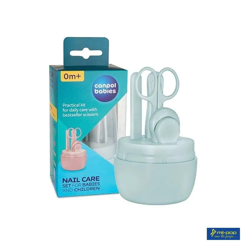 SET ZA DJEČIJU NJEGU NOKTIJU/BLUE 0M+ 