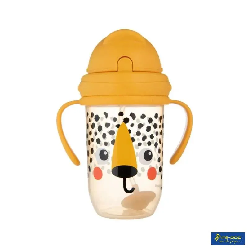 ŠOLJA ZA BEBE SA RUCKAMA 270ML BEZ PROSIPANJA 