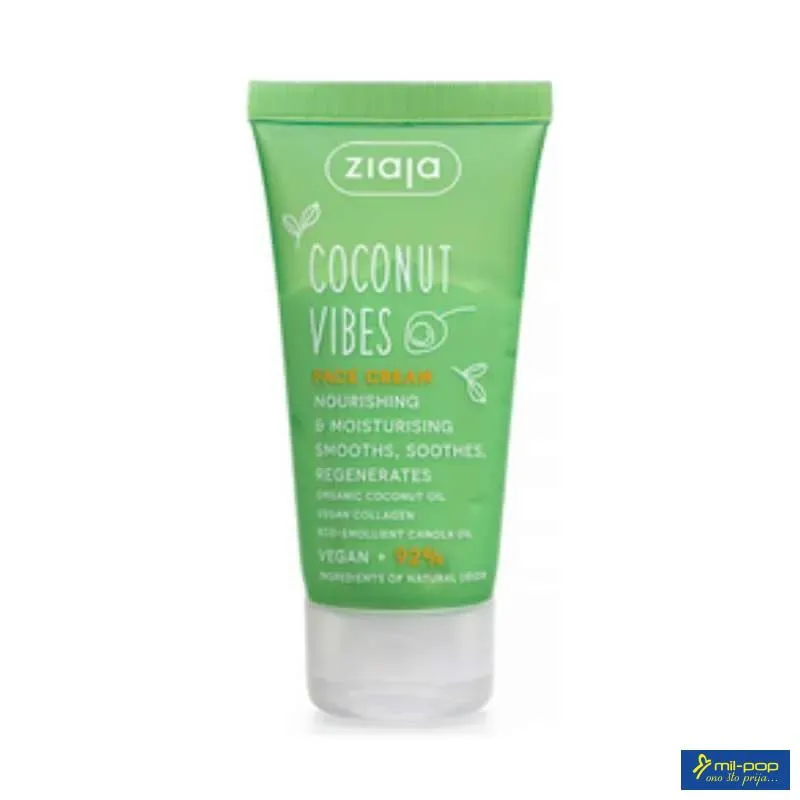 ZIAJA KOKOS KREMA ZA LICE 50ML 