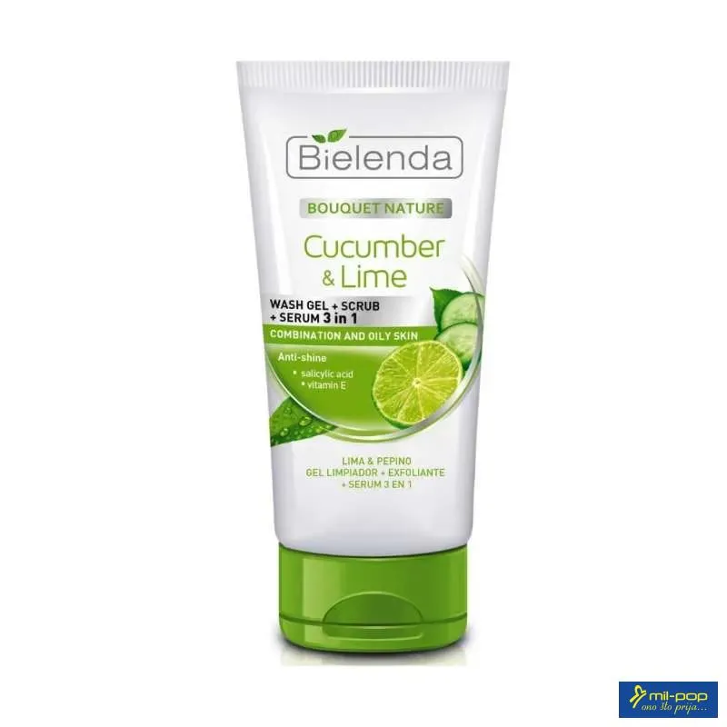 BIEL. CUCUMBER&LIME GEL+PILING+SERUM 3IN1 150G NN