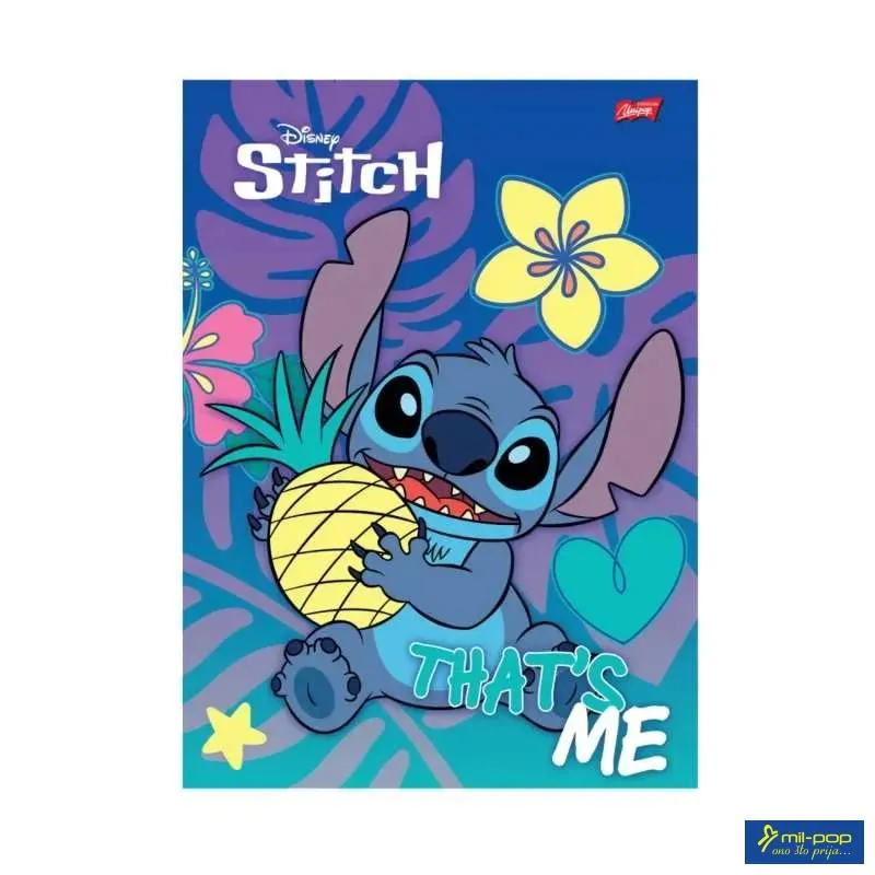 SVESKA A4 MP KARO 54L DISNEY STITCH 67680 