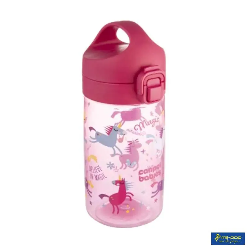 CANPOL BABIES FLAŠICA ZA VODU ZA DJECU 2.5G+ JUNIOR PINK 