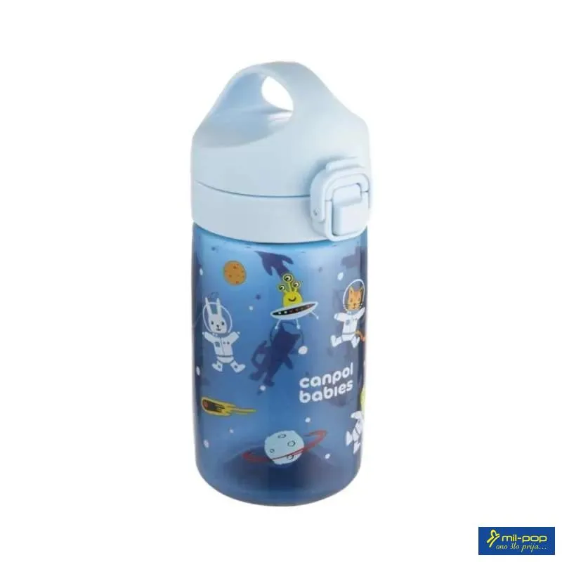 CANPOL BABIES FLAŠICA ZA VODU ZA DJECU 2.5G+ JUNIOR BLUE 