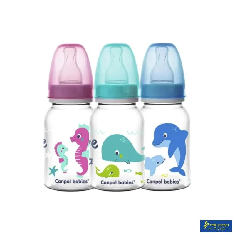CANPOL BABIES FLAŠICA ZA BEBE 120 MLBPA FREE LOVE & SEA 