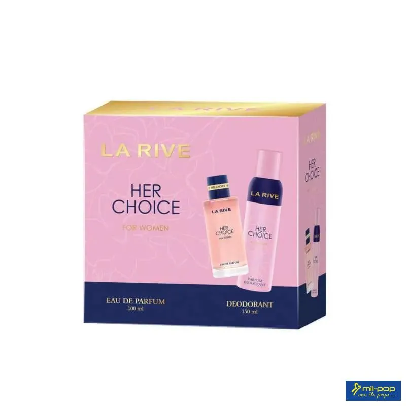 LA RIVE SET HER CHOICE - GIORGIO ARMANI MY WAY EDP 100ML + DEO 100 ML Z. 