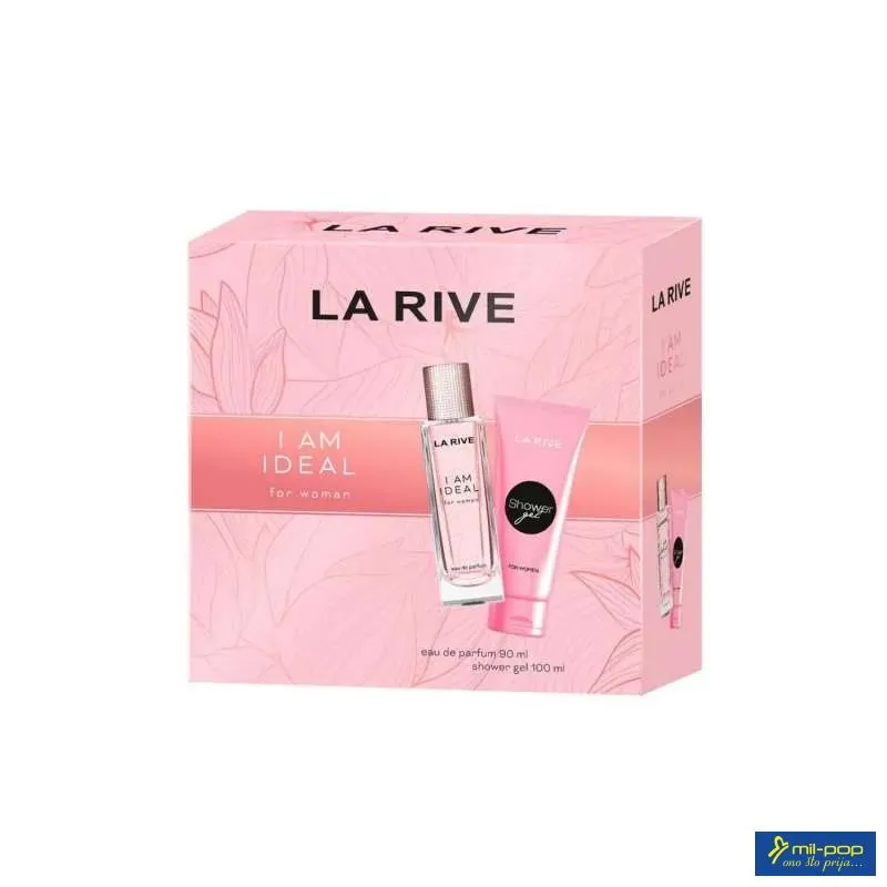 LA RIVE SET I AM IDEAL - IDOLE LANCOME 90ML + GEL ZA TUSIRANJE 100 ML Z.