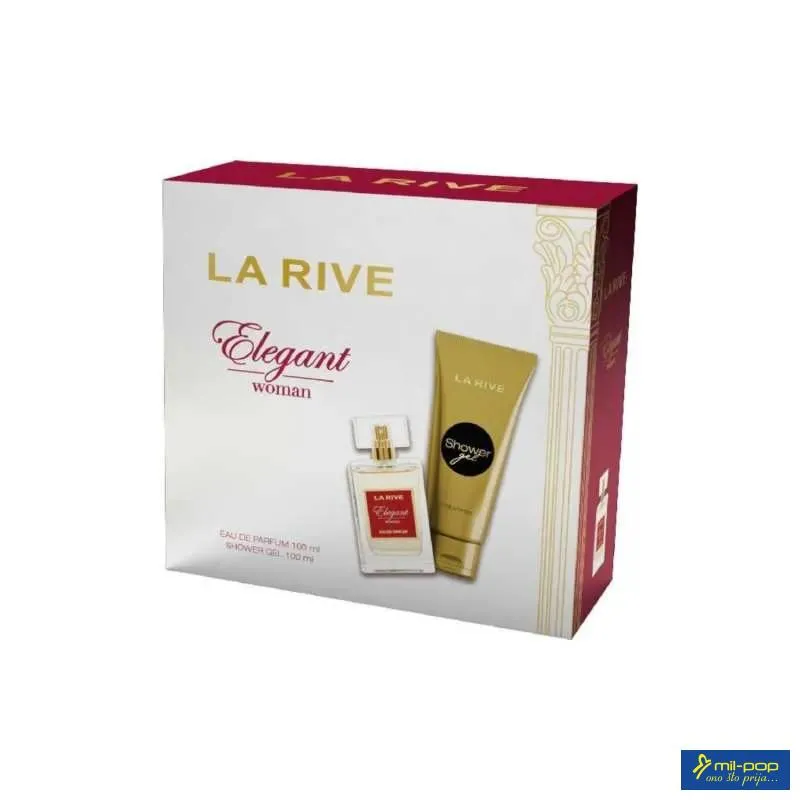 LA RIVE SET ELEGANT WOMAN - BACCARAT ROUGE 100ML + GEL ZA TUSIRANJE 100 ML Z.