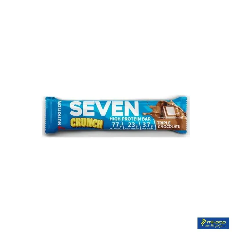 7N PROTEIN BAR 77G TRIPLE CHOCOLATE 