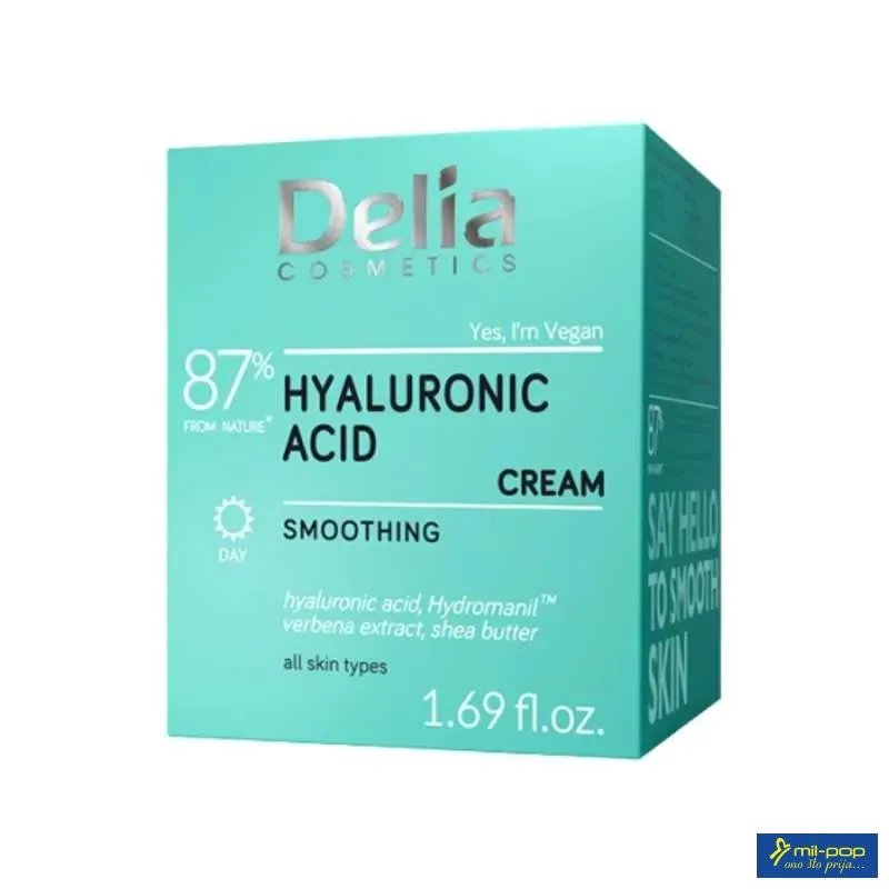 DELIA KREMA ZA LICE DNEVNA HIJALURON 50ML 