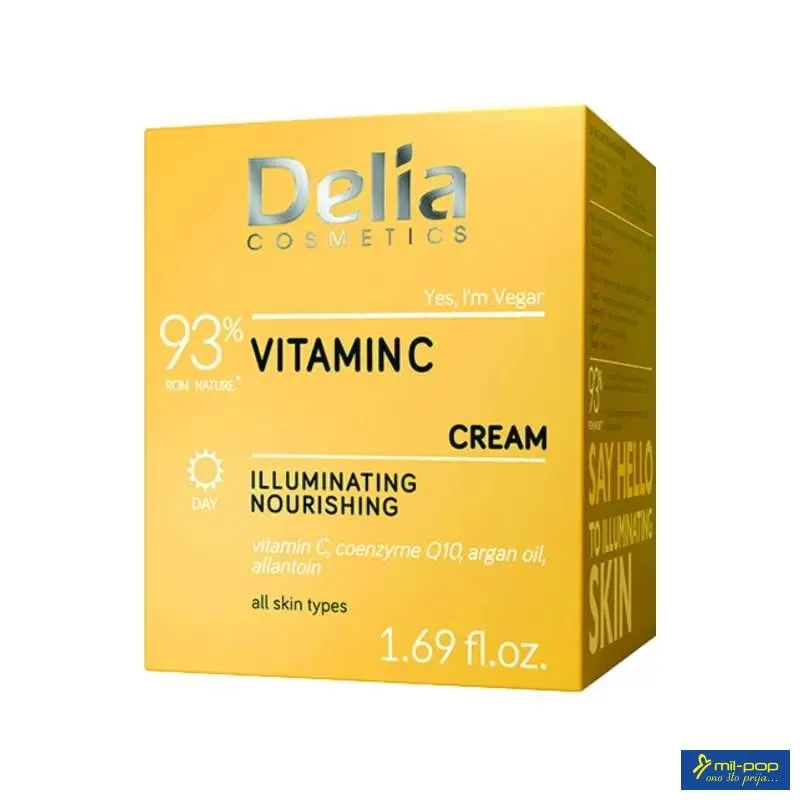DELIA KREMA ZA LICE DNEVNA VITAMIN C 50ML 