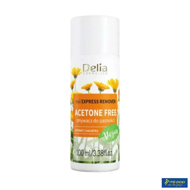 DELIA SKIDAČ LAKA FREE FOR NATURAL 100ML 