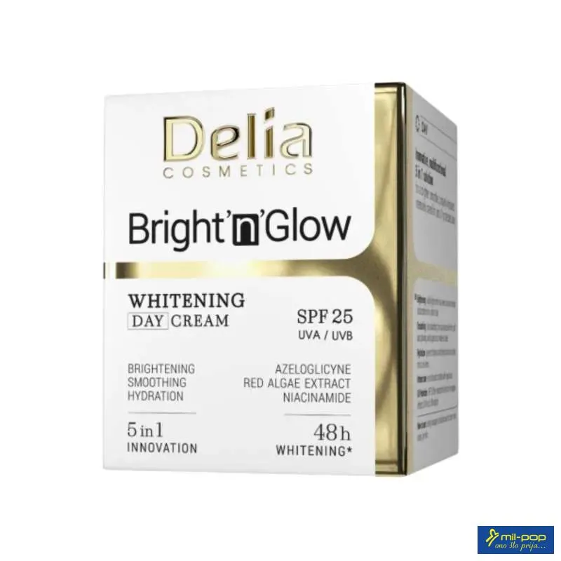 DELIA KREMA ZA LICE DNEVNA WHITENING SPF 25 50ML 
