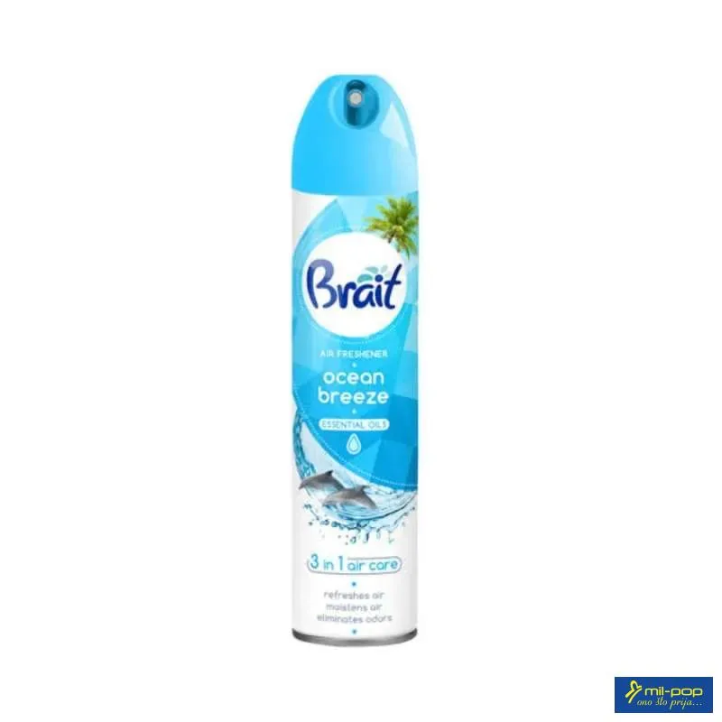 BRAIT 3 IN 1 OCEAN BREEZE 300ML-OSVJEŽIVAČ U SPREJU 