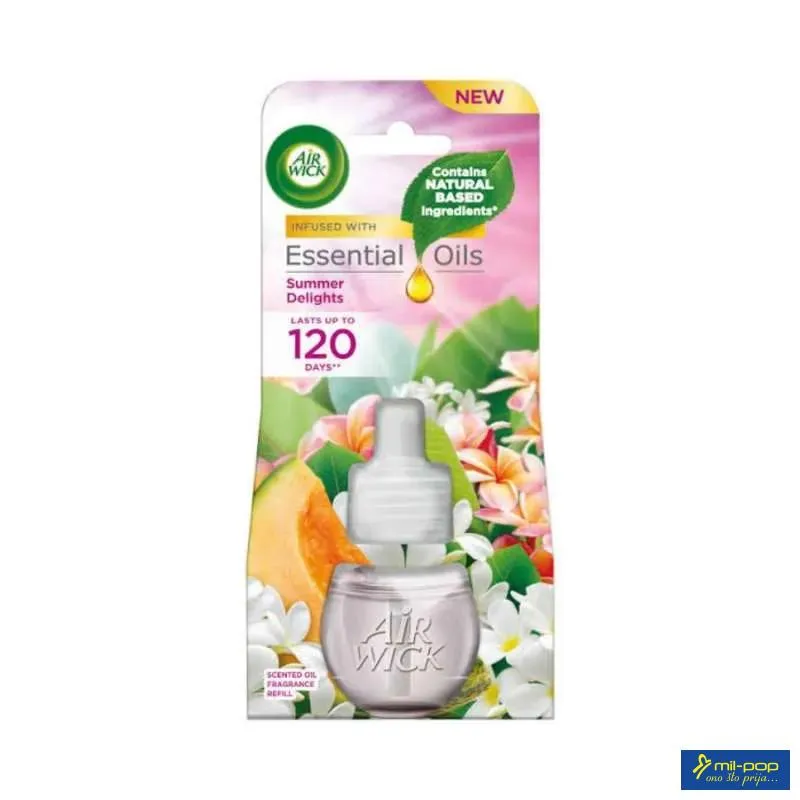 AIRWICK REFILL OSVJEŽIVAČ 19ML SUMMER DELIGHTS 