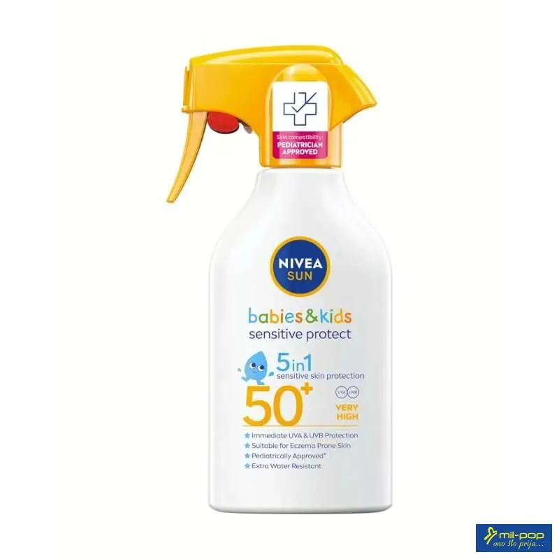 NIVEA SUN BABIES & KIDS SENSITIVE SPREJ SPF50+ 